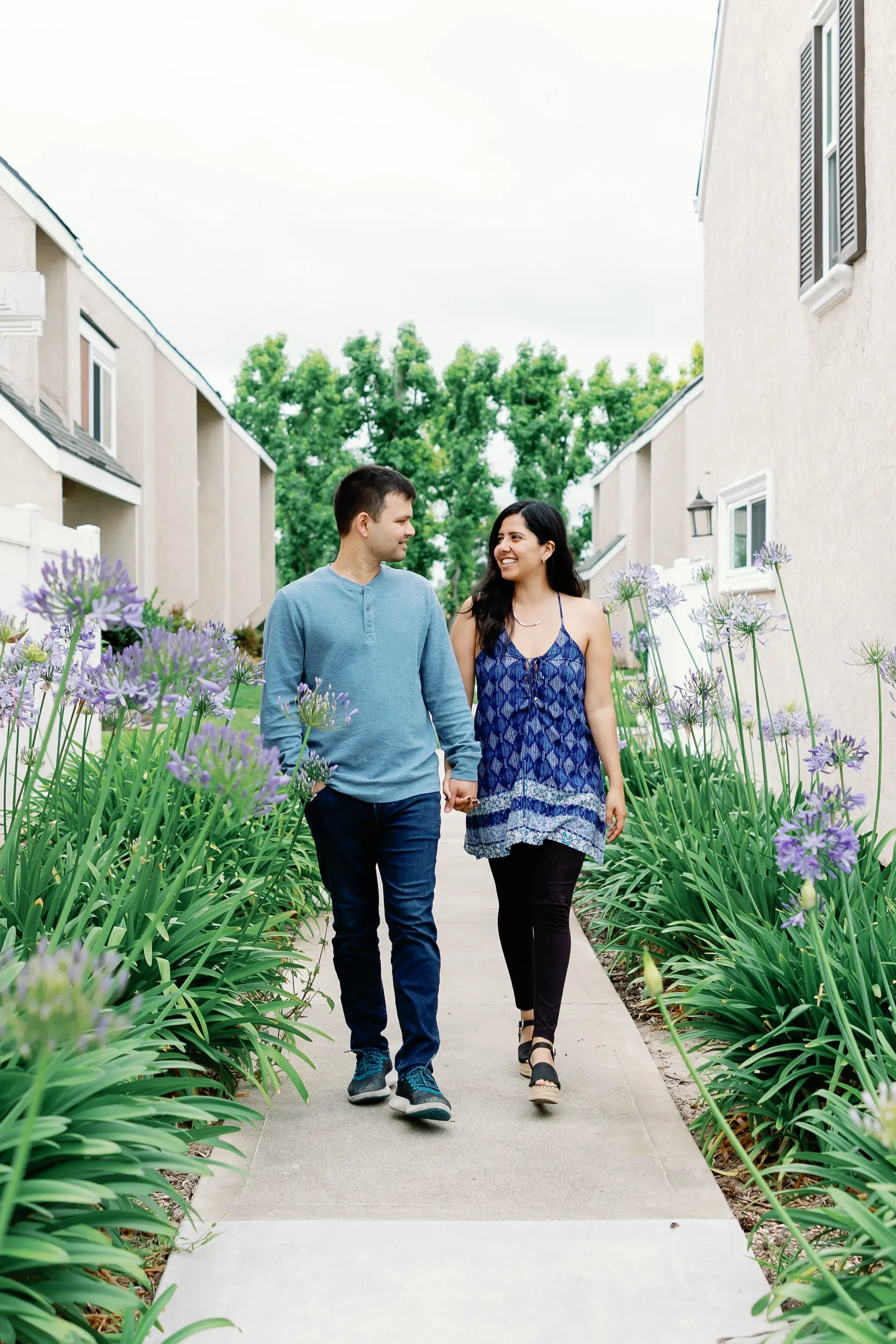 Val & Ronak walking together